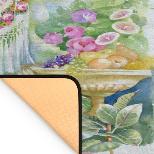 Tapis lavable en machine et antidérapant pour chambre - 5