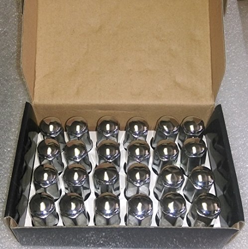 AccuWheel LNA-14150C6T Chrome Bulge Acorn Wheel Lug Nuts (14mm x 1.5 Thread Size) 1.95