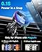 for Qi2 15W MagSafe Car Mount Charger RGB Light, Ice Cooling Magnetic Wireless Car Charger Phone Holder, Air Vent Fast Charging for iPhone 17 16 15 14 13 12 Pro Max Air, Galaxy S25, Car Accessories
