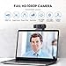VITADE Webcam with Microphone 1080P HD Web Camera, 672 USB Desktop Web Cam Facecam Video Cam for Streaming Gaming Conferencing Mac Windows PC Laptop Computer