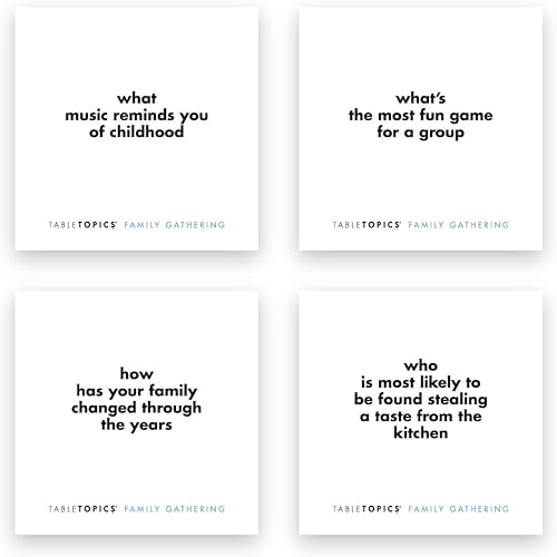 Miniatura 6 de Juego de reunión familiar para iniciar conversaciones de TableTopics (idioma español no garantizado)