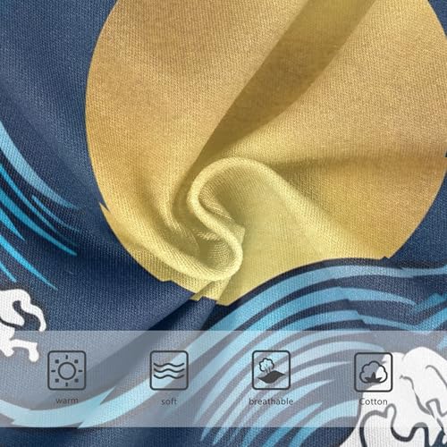 Japanese Art Toddlers Underwear Floral 2t Cotton Little Girl Panties Funny Undies Kids Briefs3