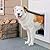 PetSafe Extreme Weather Dog and Cat Door - Aluminum Frame Pet Door - Large