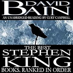 The Best Stephen King Books, Ranked in Order Audiolibro Por David Bain arte de portada