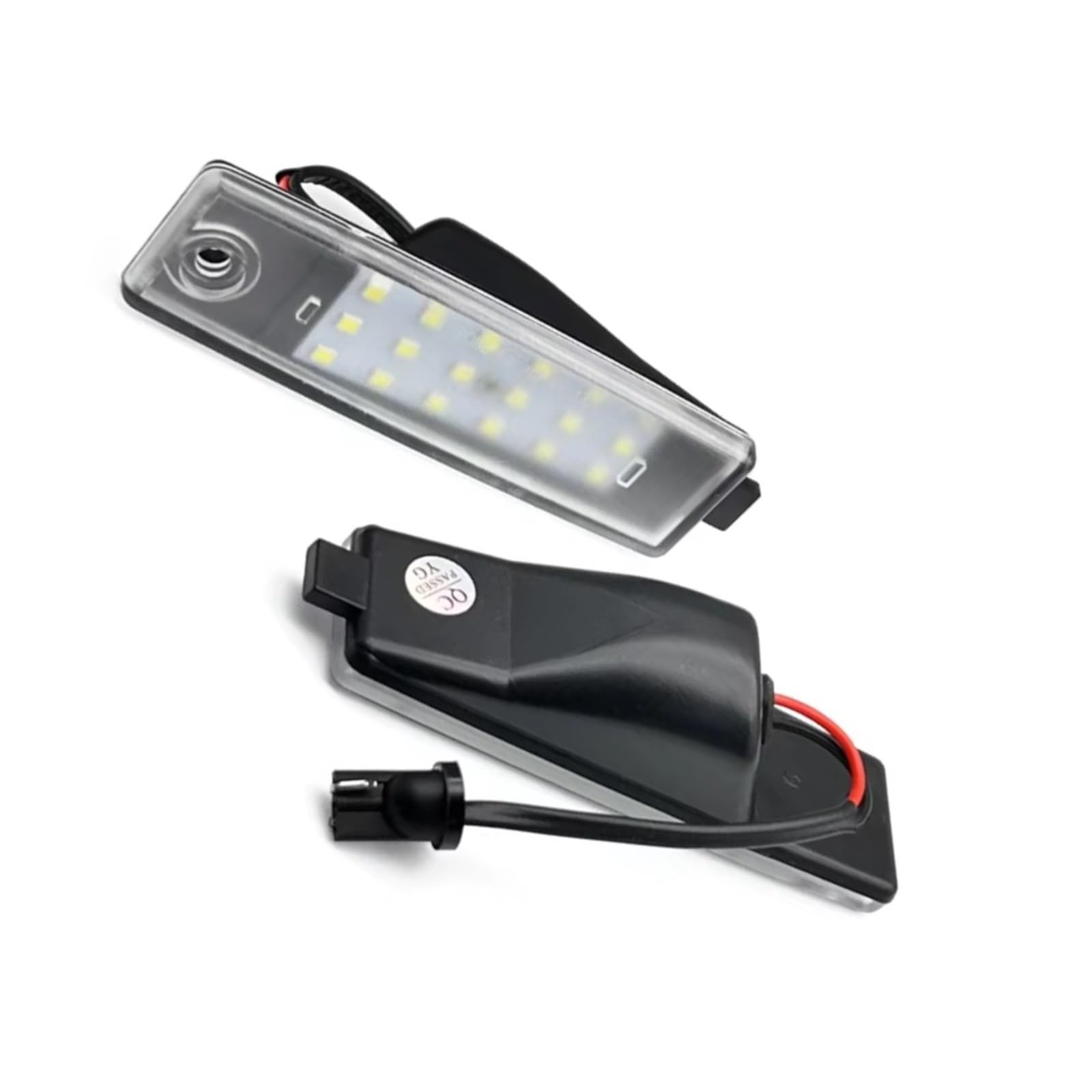 Luces matrícula coche soluciona bombilla fundida Toyota Kluger 6
