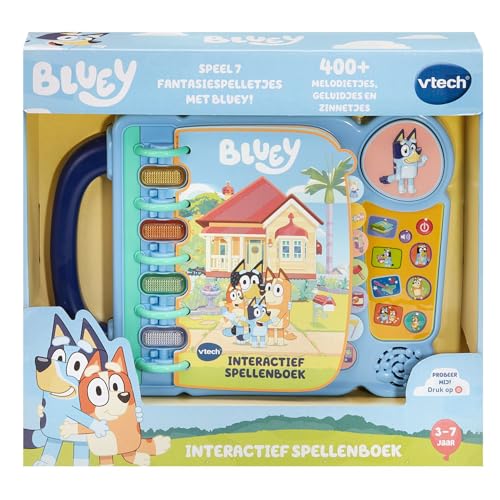 Livre de jeux interactif Bluey VTech pour occuper calmement votre enfant en voyage