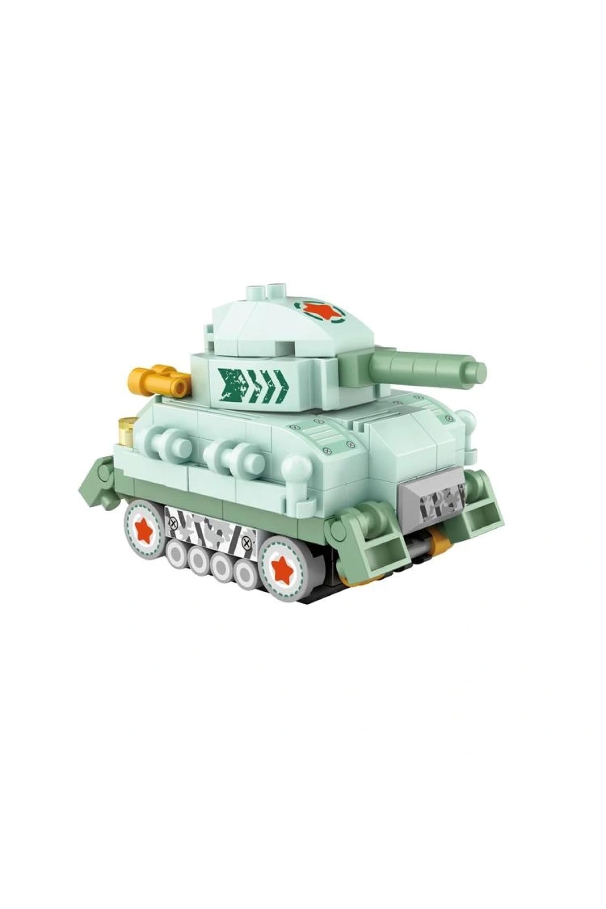 Vagonlife LOZ 8618 Micro Block Tank assembled model