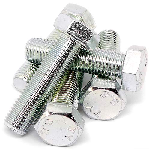 Bullone vite acciaio 8.8 testa esagonale te m18 x 80 mm. parzialmente filettato uni 5737 din 931