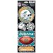 NFL Miami Dolphins Prismatic Stickers, Team Color, One Size