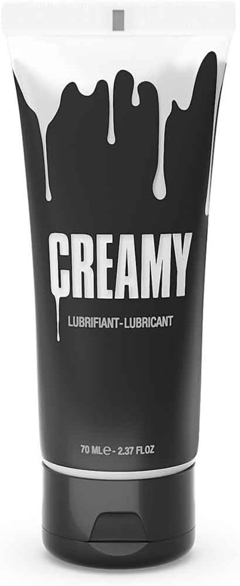 Creamy Lube - Cum Lube Water Based Lubricant - Fake Cum and Water Based Lube - Odourless - 70ML - Perfect for Adult Toys