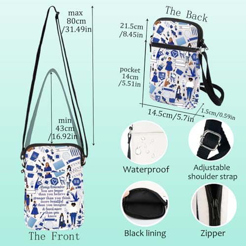 LEVLO Greek Sorority Crossbody Bag Finer Women Gift 1920 Greek Shoulder Bag Pigeon Sorority Sisters Merchandise2