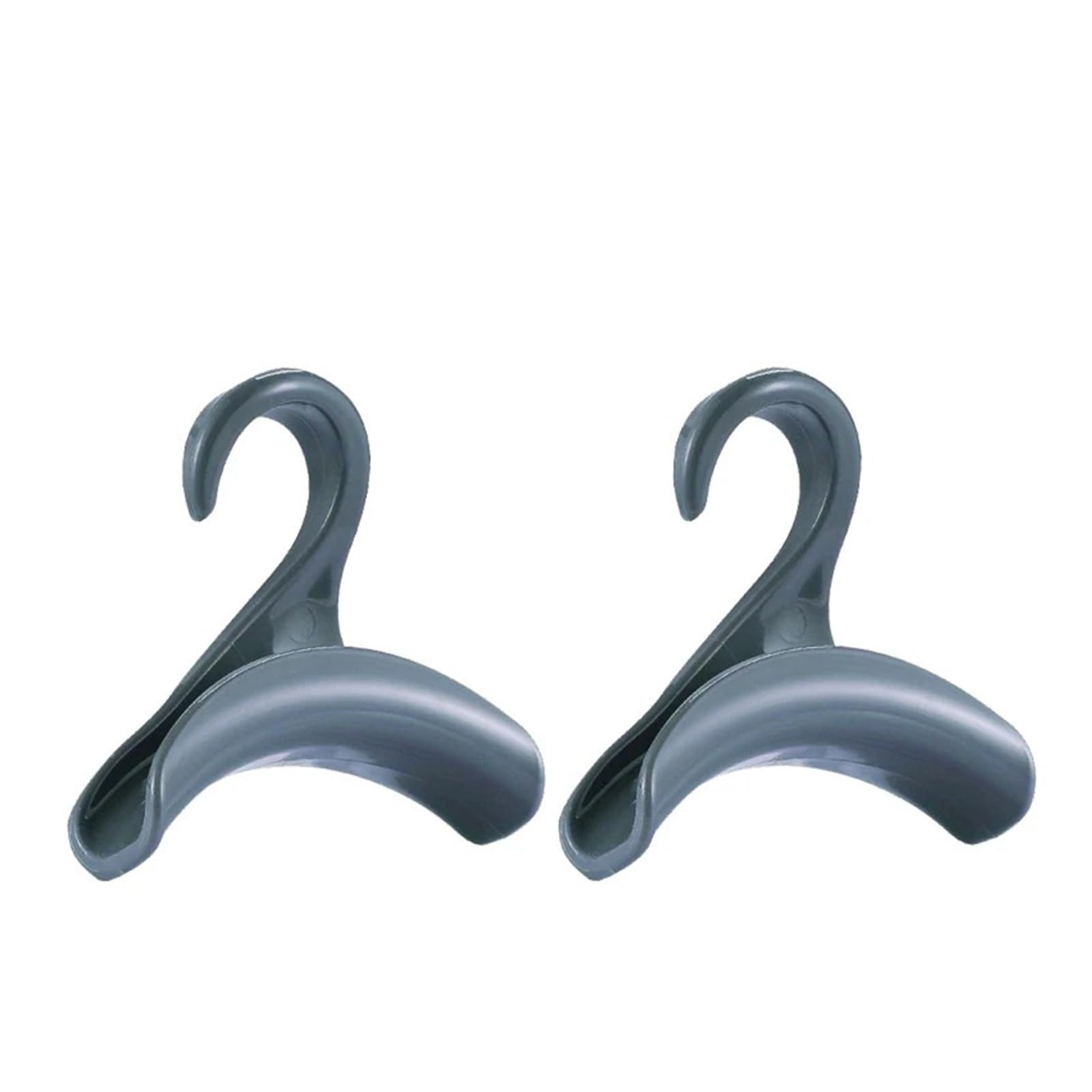 HRXEXSBAM 2PCS Multi-Purpose Bag Hooks, Wardrobe Arch Handbag Storage Hanger Organizer(Light Grey)