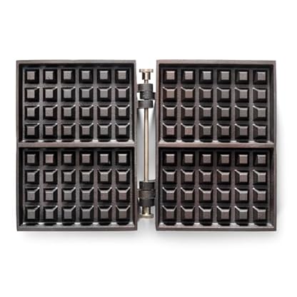 Elektrisch Waffeleisen einfach 220 V (4 x 6 Kork Paty) – Bild 3