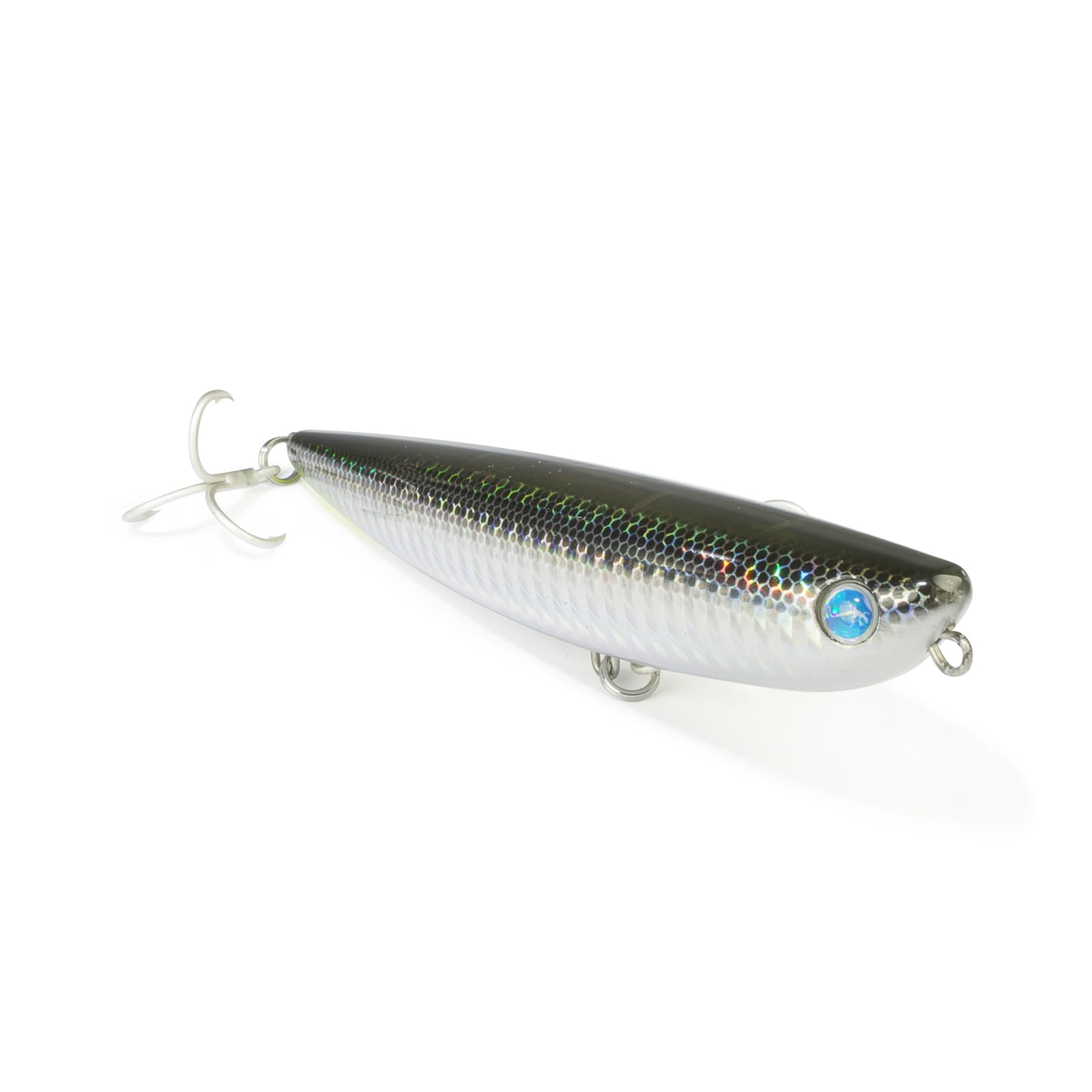 Seaspin Pro-Q 120 K – Esca Artificiale per la Pesca a Spinning, WTD Galleggiante 120 mm 26 g – Armatura Passante, Ancorette BKK 4X Strong – Per Spigole Serra Barracuda Lecce Lampughe Ricciole