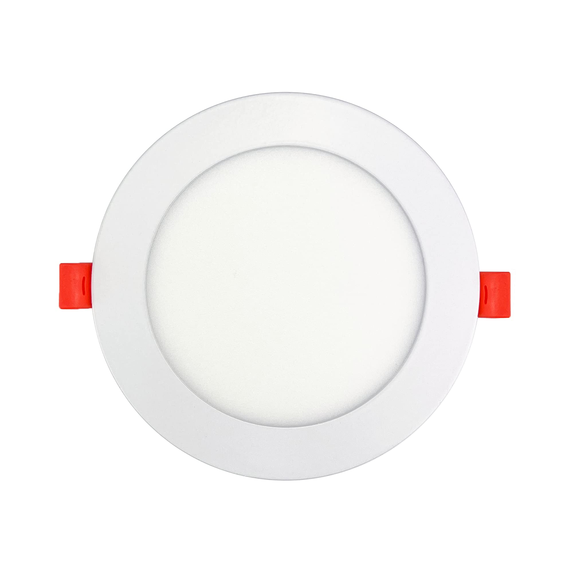 LED Einbaustrahler 230V flach - 8er Set - 9W LED Spot - 4200K - 133mm - IP20