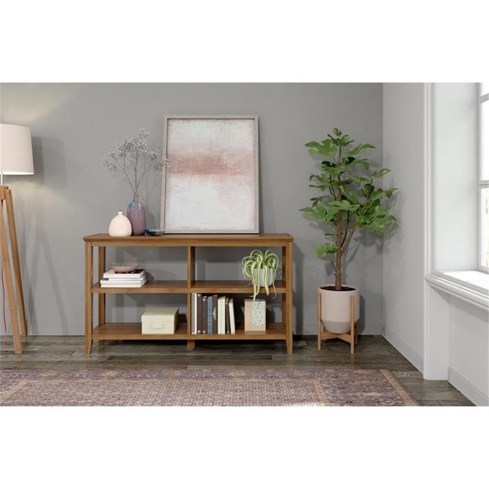 billboard book shelf 　ウォールナット Amazon.com: LYHXYLFT Corner Bookshelf,Walnut Color Open