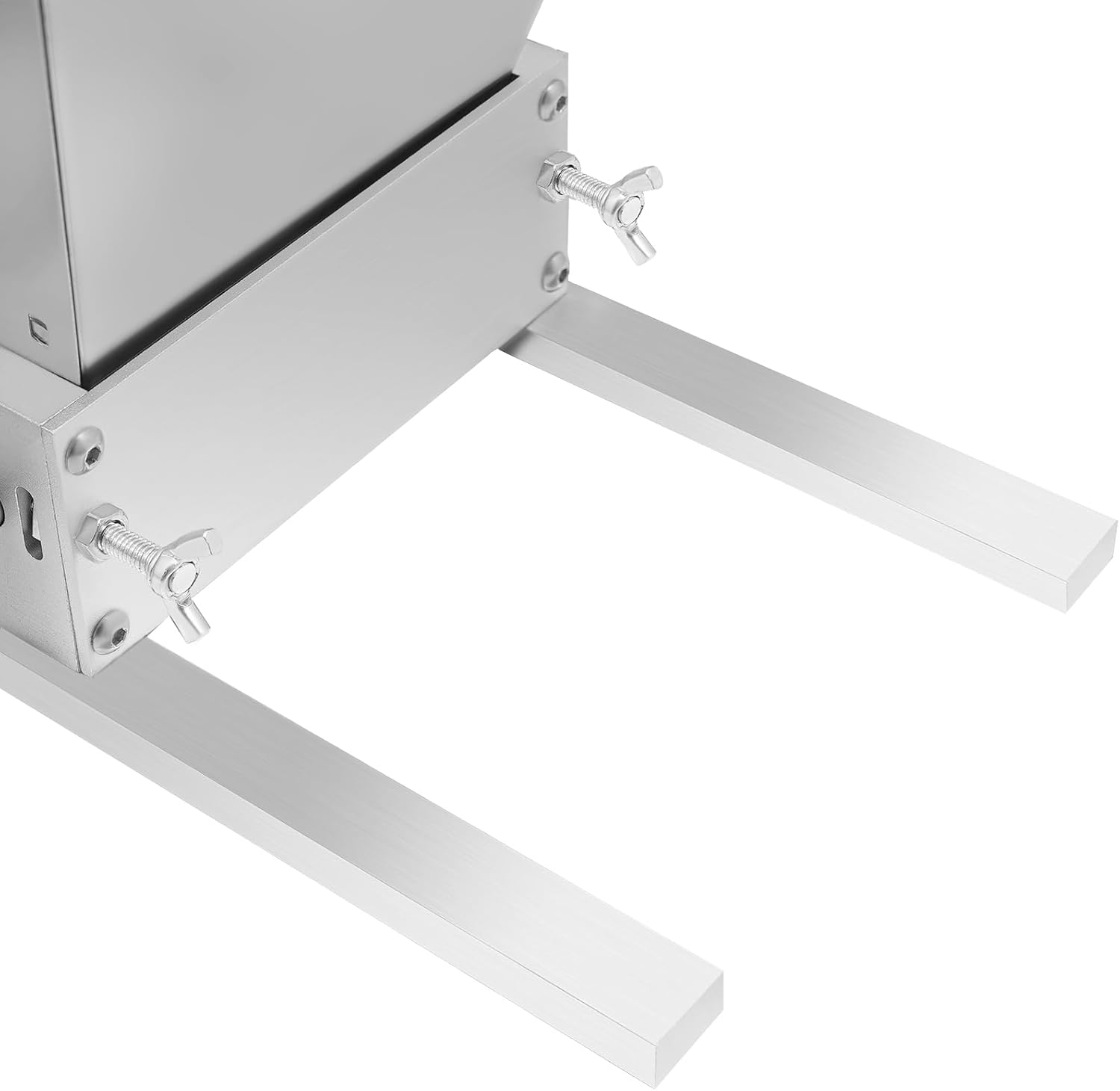 4L Hopper Grain Mill Grinder with 1.06 Gallon Large Hopper Hand Crank for Milling Barley, Wheat, Grain Mill Brewing - Adjustable Roller Gap (0-2.5mm)