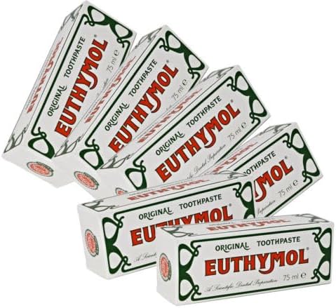 E Uthymol Original Toothpaste 75ml Pack of 6