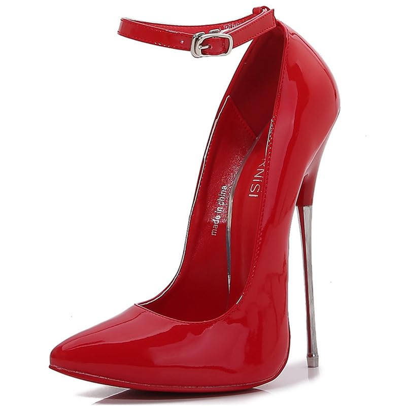 F&A LOVING Unisex Men's Women's Pointed Toe Stiletto High Heel Sexy Pumps