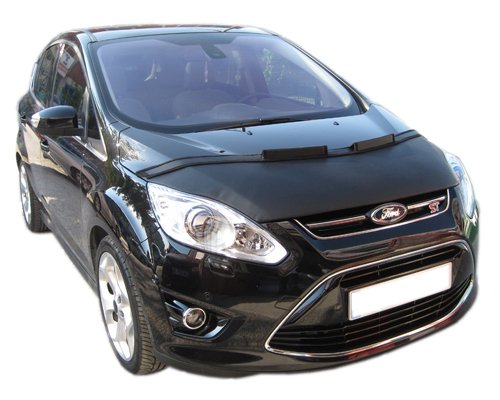 AUTO-STYLE Protège-capot compatible avec Ford Focus C-Max 2004-2007 - Noir