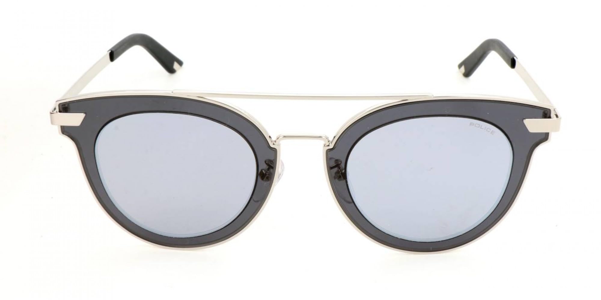 Police Gafas de Sol SPL349 Shiny palladium 47/24/145 Hombres