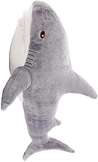 CRAFTHROU Tubarão Baleia Animal De Pelúcia Brinquedo De Pelúcia Tubarão Travesseiros De Tubarão Para Crianças Tubarão Travesseiro Caso Desenhos Animados Travesseiro Sofá Almofadas De