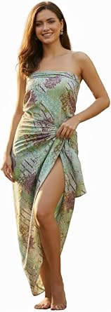 1 World Sarongs Batik Jadcel in Mustard