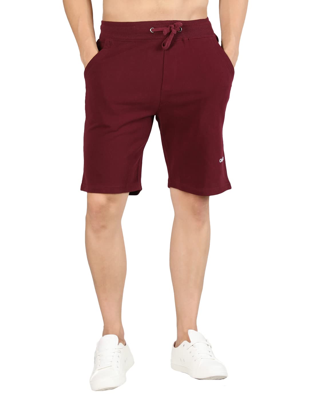 CHKOKKO Men's Regular Fit Plain Shorts for Men
