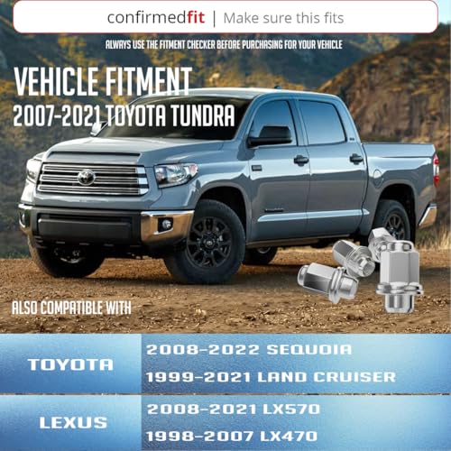 Image of Wheel Accessories Parts 20 Pcs M14x1.5 14x1.5 Thread OEM Factory Style Lug Nuts 1.8 inch Long Chrome 7 /8 inch 22mm Hex Fits Toyota Tundra Land Cruiser Sequoia 90942-A1001 | 611-277 | 90942-01103