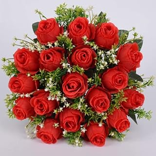 Artificial Flowers for Cemetery, Memorial Flowers, Suitable for Cemetery Flower Arrangements, Indoor and Outdoor Flower Decoration