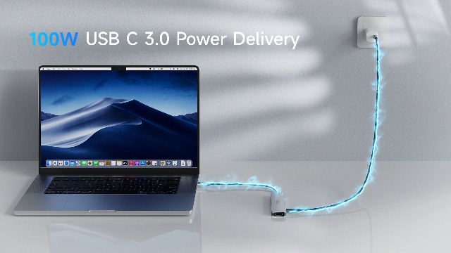 Amazon.com: USB C Hub HDMI Adapter for MacBook Pro/Air, 7 in 1