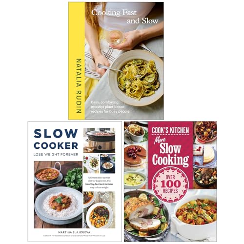 Cooking Fast And Slow, Slow Cooker Lose Weight Forever & More Slow Cooking 3 Books Collection Set