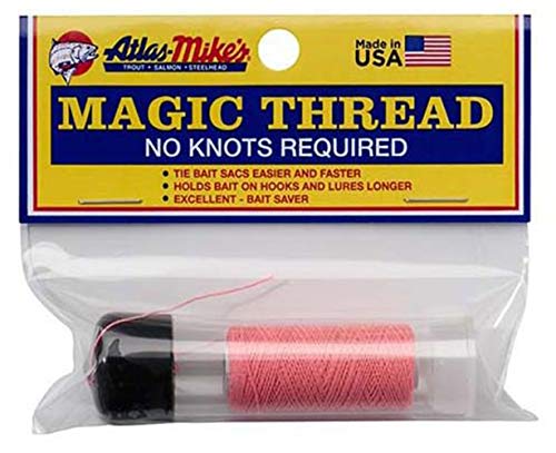 Atlas Mike's 66035 Magic Thread with Dispenser, Pink, 1 Spool/Dispenser