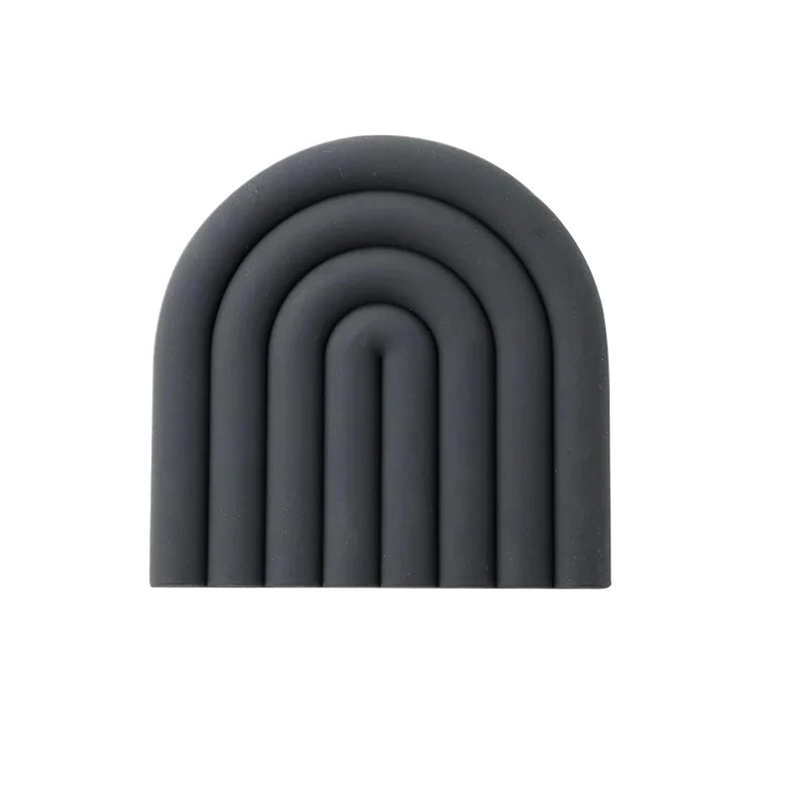 JZQKXMVNCLH Silicone Table Mat Coaster Kitchen Heat Resistant Potholder Placemat(15X15CM-6)