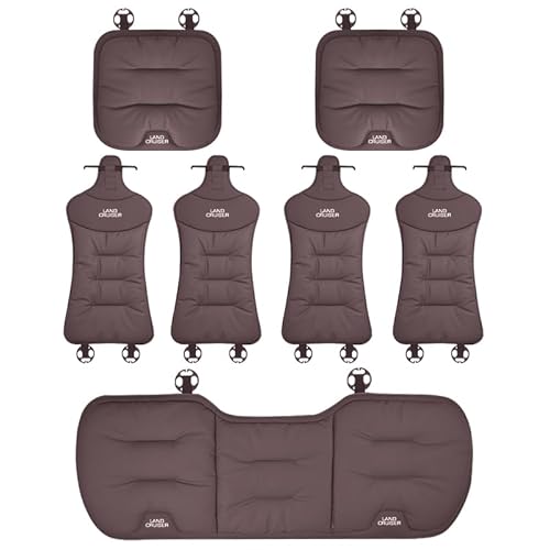 Mocoluz ランドクルーザー シートカバー 7枚セット