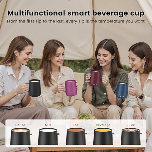 Fexqic Smart Self Heating Coffee Mug Review