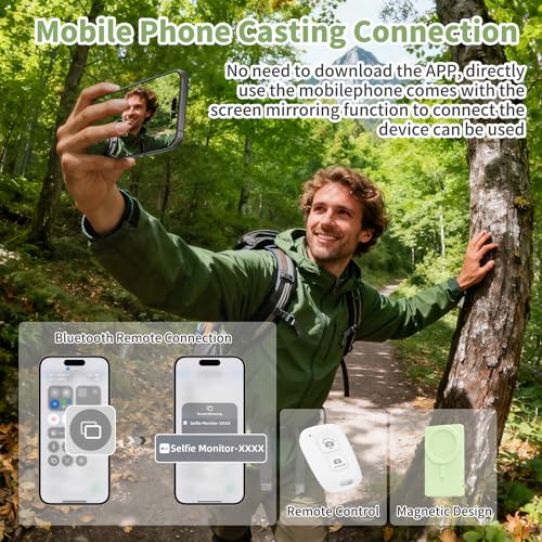 Écran de moniteur selfie pour cadrer seul ses vidéos sans écran orientable - 6