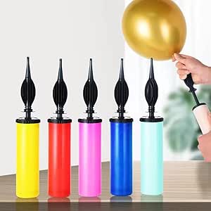 Handheld Balloon Pump Two-way Dual Action, Portable Manual Hand Pump For Balloons Arch Kit