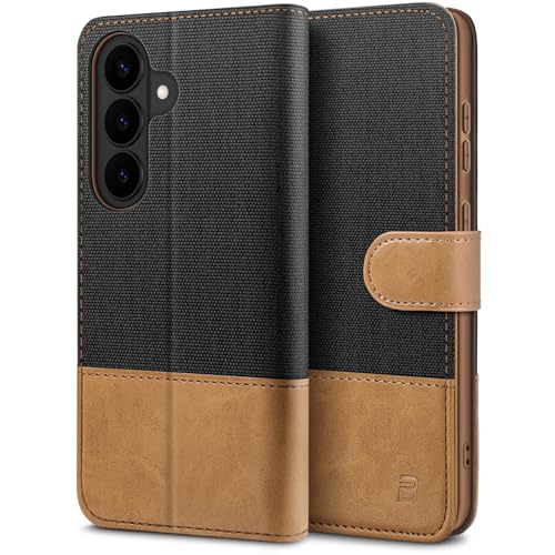 BEZ Coque pour Samsung S26 Plus, Etui pour Samsung Galaxy S26 Plus Housse en Cuir de Protection, Portefeuille en Cuir Polyuréthane, Crochet, Pochette pour...