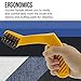 TCP Global - Foam Buffing Pad Conditioning Brush - Stiff Nylon Bristles - Cleaning Recondition Tool for Polisher Buffer Foam and Microfiber Polishing and Compound Pads and Bonnets - Car Auto Detailing