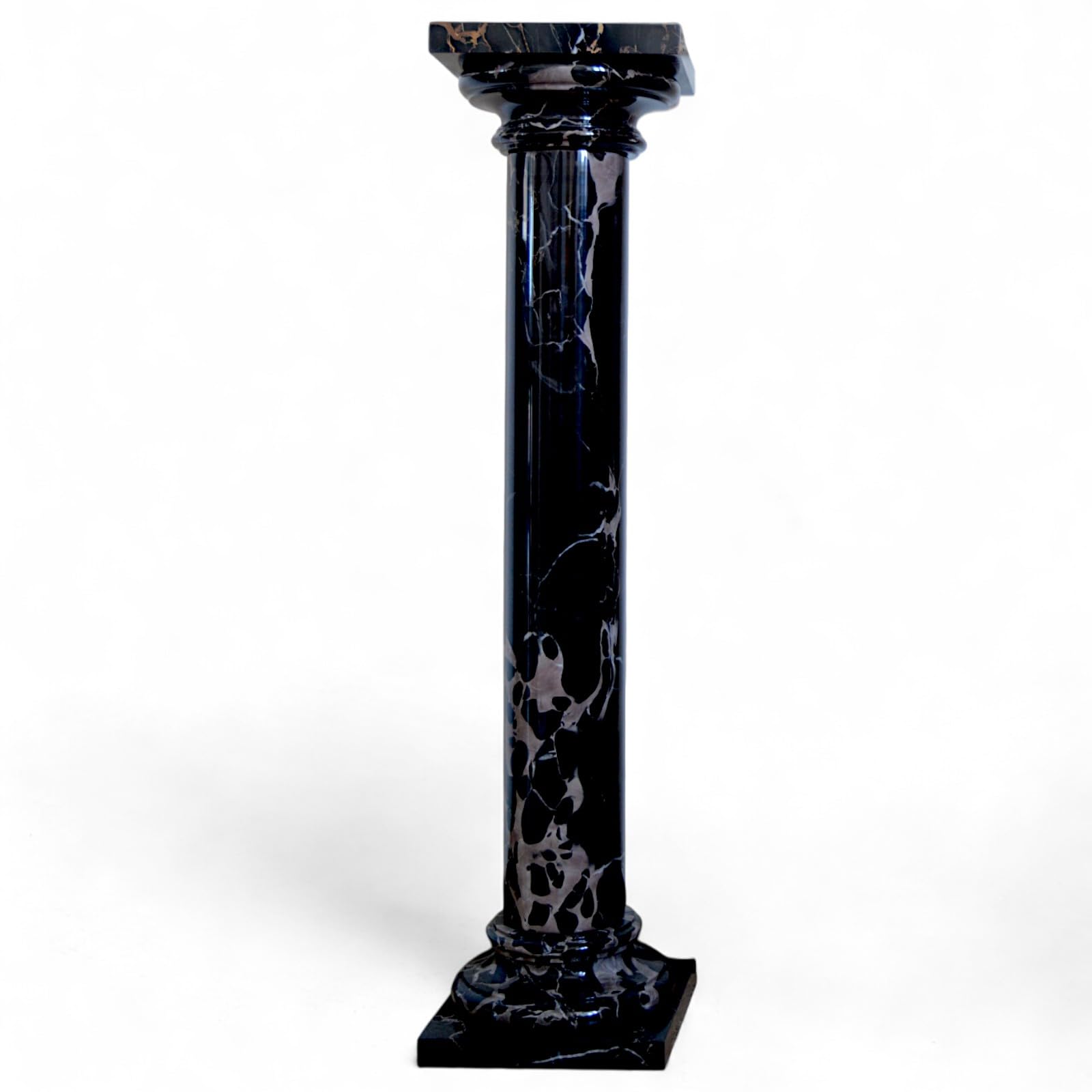 Marmurowa kolumna Portoro Antique Marble Column Made in Italy H.100cm