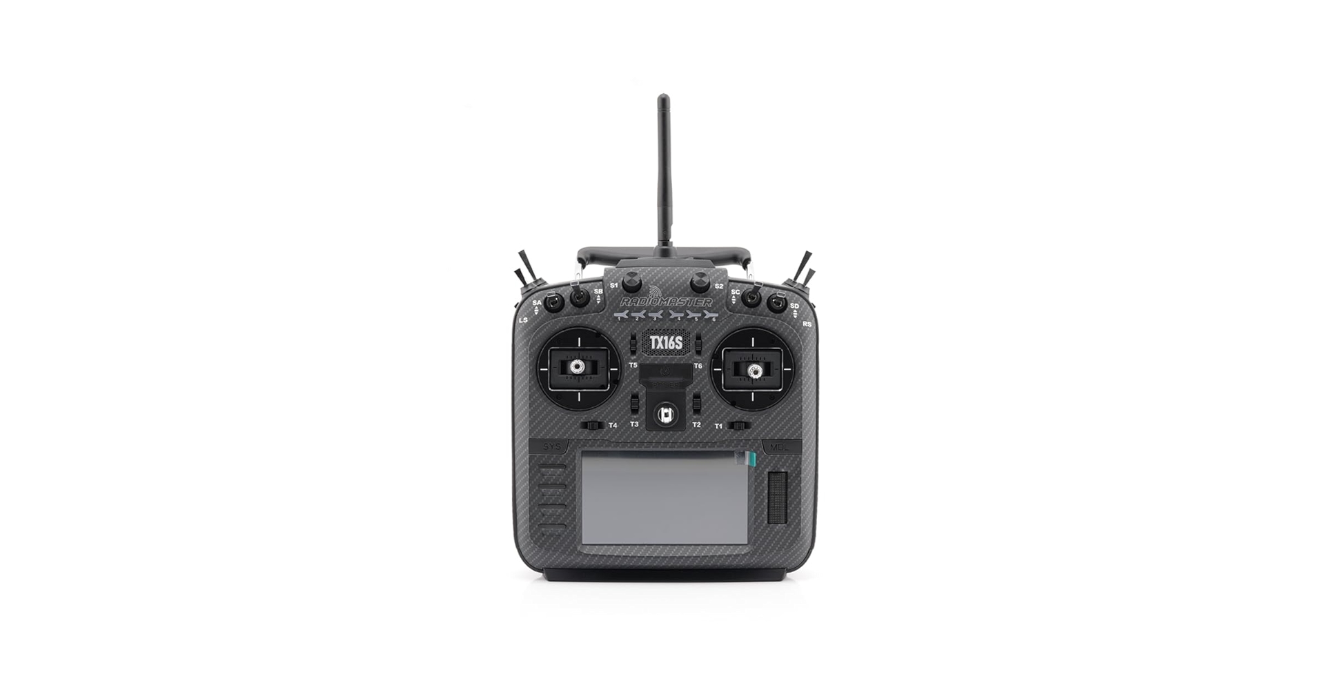 Amazon.com: RadioMaster TX16S MKII Carbon Fiber Black 2.4GHz 16CH