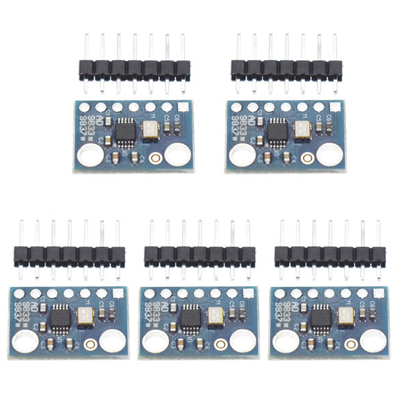 5Pcs AD9833 Programming Serial Interface Module Sine Wave Signal Generator DDS Module GY-9833
