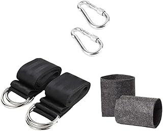 MUSISALY 1 Conjunto De Alça De Corda De Balanço Hammack Organizador De Malha Ao Ar Livre Sacos De Rede Cadeira De Balanço Acessórios De Balanço De Árvore Kit De Suspensão De Corda De Rede