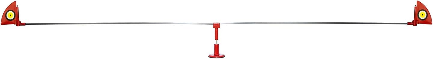 Bird B Gone - Repeller 360 - Spinning Bird Deterrent With Scare Eye Flags - Deters Seagulls and Other Birds From Landing - Durable Windproof Design - For Boats, Docks, Lights - Easy Installation - 6ft