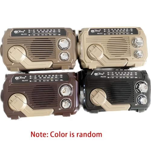 Radio multibande Bluetooth à haut volume avec panneau et lampe de poche pour salon - 7