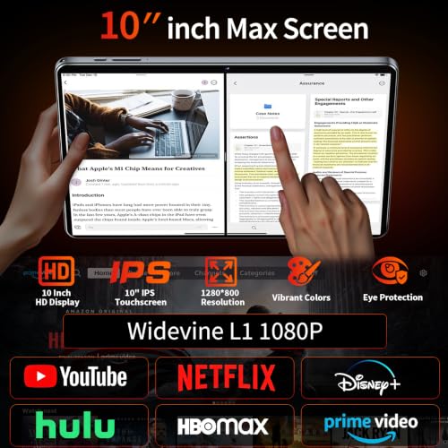 Image of Android 16 Tablet with Keyboard - 26GB+256GB+2TB Expand, Gemini AI-Green