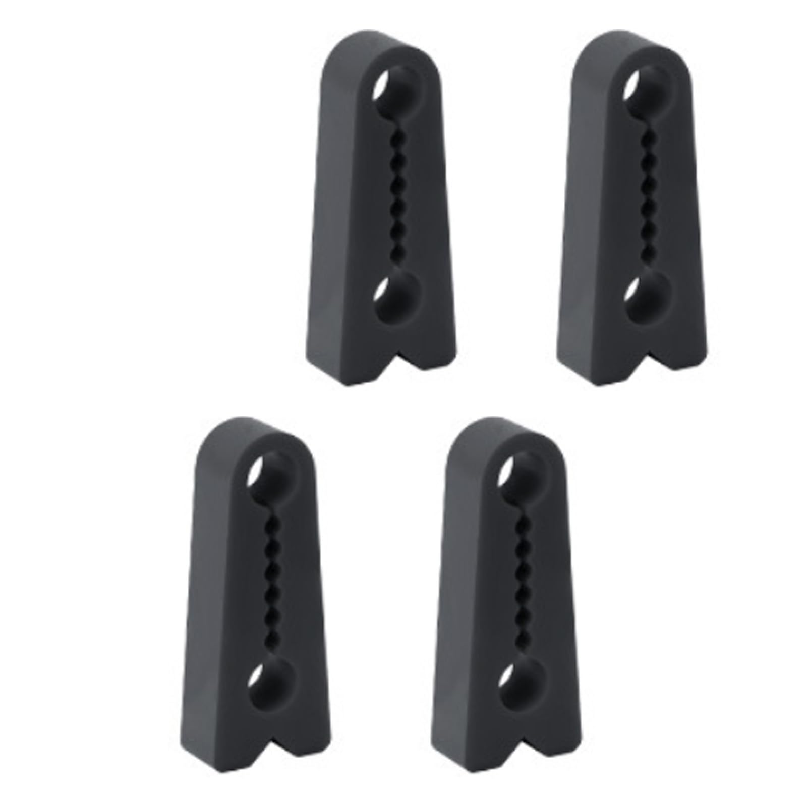 Maxtonser 4pcs Silicone Car Door Shock Absorbing Pads Reduce Noise Vibrations Automotive Door Buffer Damping Seal Pad