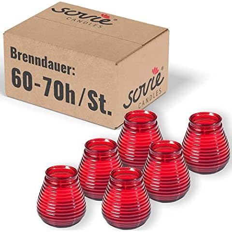 Sovie Candles Glaswindlicht Flairlight für schönes Ambiente Hochzeit Cover