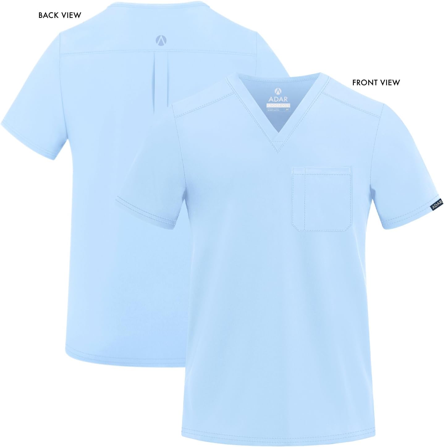 Adar Addition Scrubs for Men - Classic V-Neck Scrub Top - Image 5